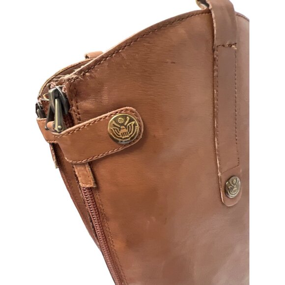 Sam Edelman Penny Whiskey Leather Tall Riding Boots - Picture 11 of 16